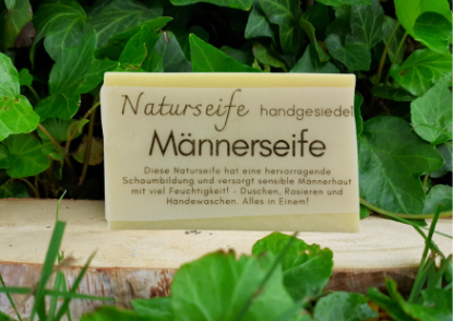 Picture of Naturseife MÄNNERSEIFE handgesiedet 90g
