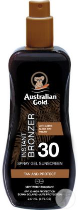 Picture of Australian Gold Spray Gel SPF 30 mit Bronzer