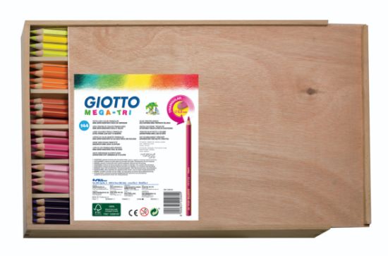 Bild von Giotto Mega Tri 144er Holzkiste