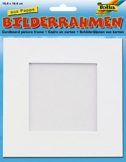 Bild von Bilderrahmen aus Pappe 16,6x16,6