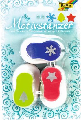 Bild von Motivstanzer Weihnachtsmotiv Set 1