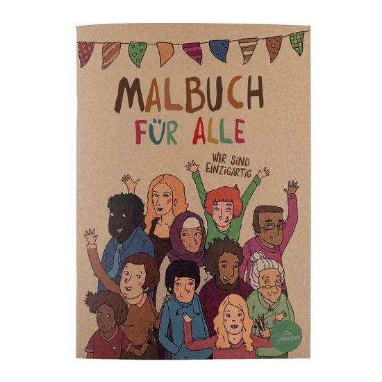 Picture of Hautfarben Malbuch für Alle