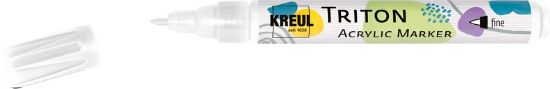 Picture of KREUL Triton Acrylic Marker fine weiß