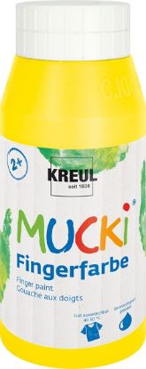 Bild von MUCKI Fingerfarbe Gelb 750 ml