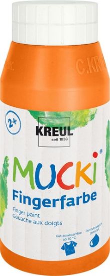 Bild von MUCKI Fingerfarbe Orange 750 ml