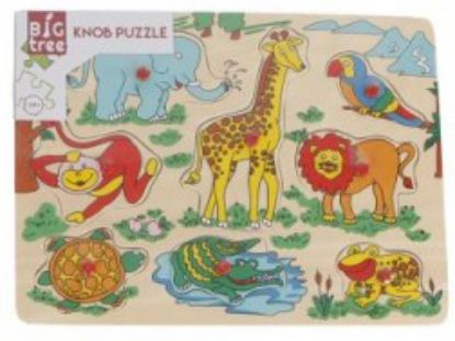 Picture of Holzpuzzle Tiere Exotisch