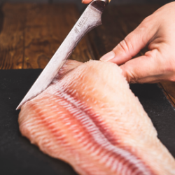 Bild von Fangfrischer Fisch - 1 Welshälfte (=1 Filet mit Haut) - Vorbestellung 02. August