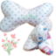 Picture of Leseknochen "Beste Mama" – Handgemachtes Nackenkissen mit Stickerei