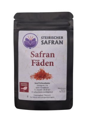 Zeige Details für Steirische Safran Fäden 1g Bild von Steirische Safran Fäden 1g