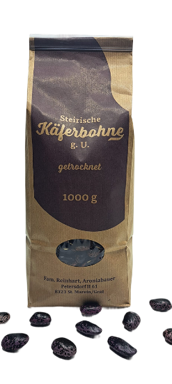 Bild von Steirische Käferbohne g.U. getrocknet – 1000g