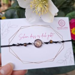 Bild von Folge deinem Herzensweg - Armband mit Fassung aus Edelstahl