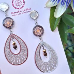 Picture of Folge deinem Herzensweg - Ohrstecker TINA aus Edelstahl mit Perlen