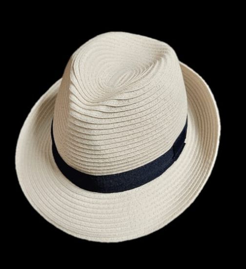 Picture of  Kinder Papierhut - mit schwarzen Band